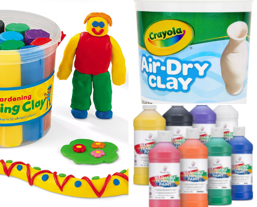 Kid craft must haves cover photo collage