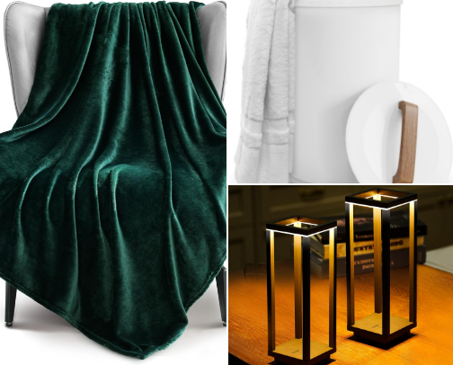 🌙🔥 “My Cozy Comfort Kit for Winding Down After Long Days” cover photo collage