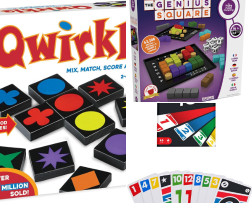 Fun family games cover photo collage