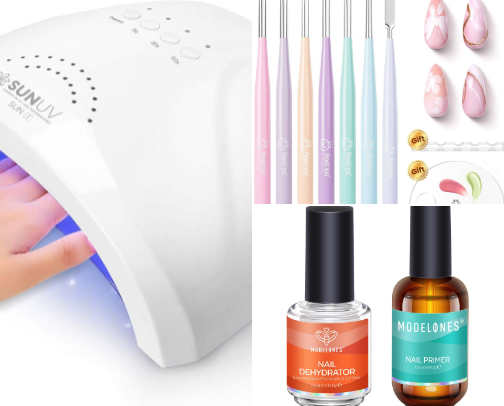 At-home Nail Salon 💖 cover photo collage