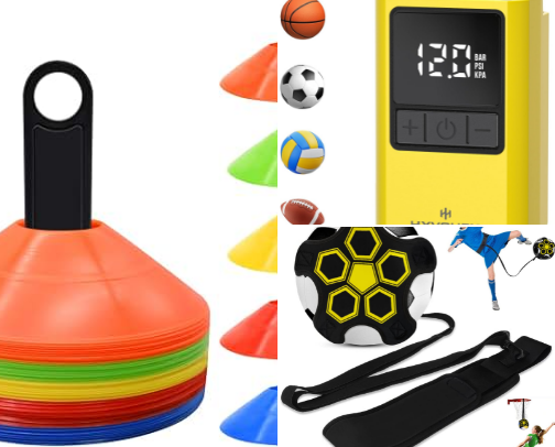 Soccer Gear for all levels of the game 
Beginner - Ballers cover photo collage