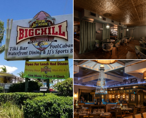 My fav spots to eat in the FL, Keys cover photo collage