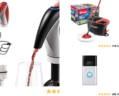 Household essentials cover photo collage