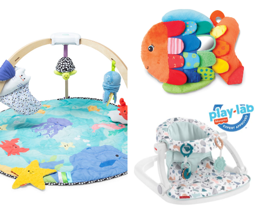 Newborn Baby's First Christmas Gift Guide - 0-6 months cover photo collage