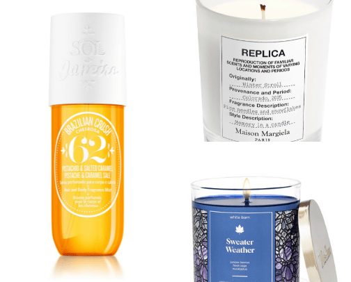 fragrances must haves! cover photo collage