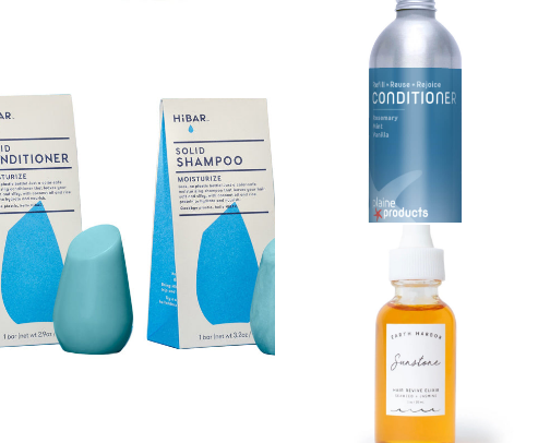 Eco friendly products cover photo collage