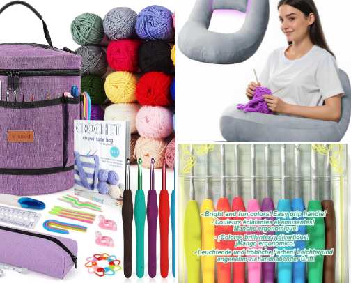 Everything You Need to Start Crocheting cover photo collage