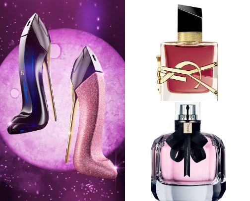 PERFUMES for HER cover photo collage