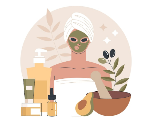 My Fave Skin Care Routine! cover photo collage