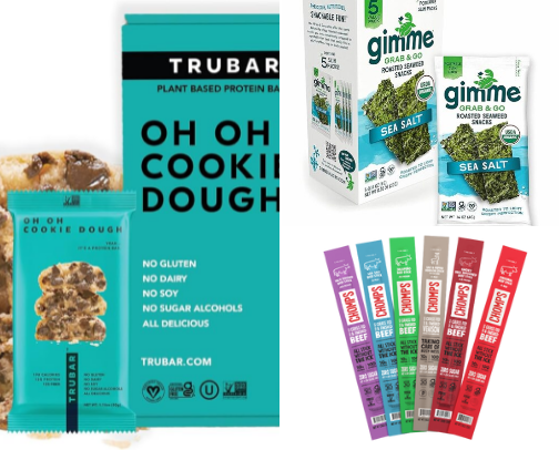 Healthy but Tasty Snacks cover photo collage