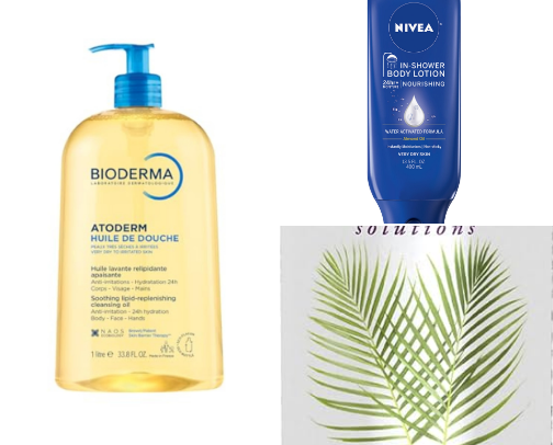 Winter Body Care cover photo collage