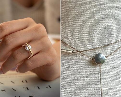 Handmade minimalist jewelry for the 50+ rockstars cover photo collage