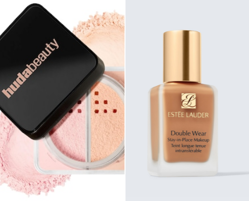 High end makeup cover photo collage