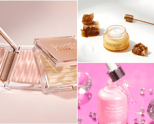 beauty essentials 🛁 cover photo collage