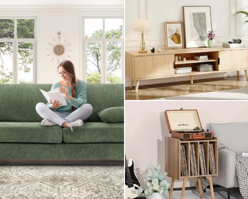 Apartment finds 🏠 cover photo collage