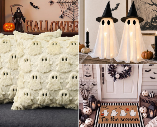 Fall & Halloween cover photo collage