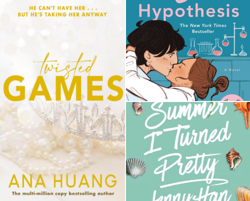 Romance book recommendations! cover photo collage
