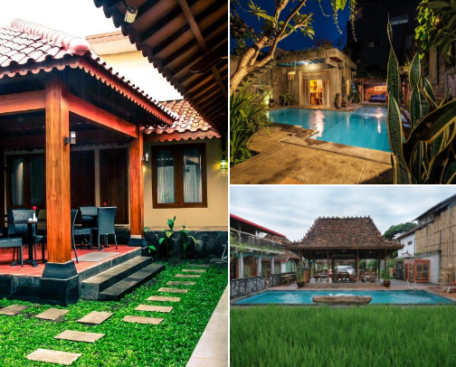Guest house dijogya yang murah cover photo collage