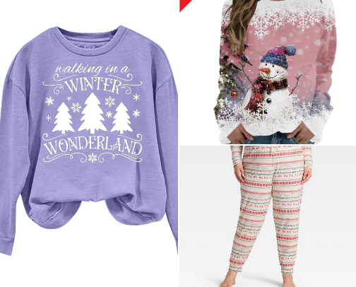 Curvy Festive Fashion cover photo collage