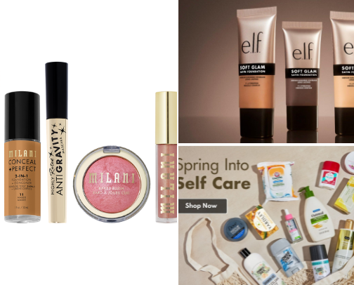 Affordable Makeup Finds cover photo collage