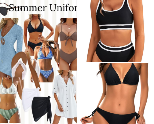 Summer time cover photo collage