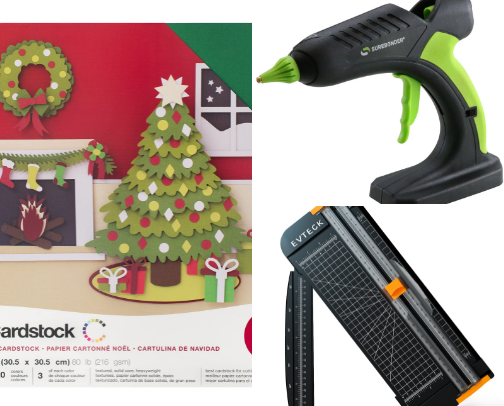 Craft supplies cover photo collage