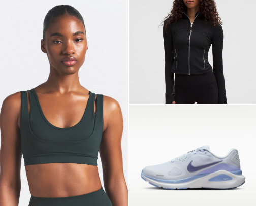 Move with confidence,stylish activewear for everyone cover photo collage