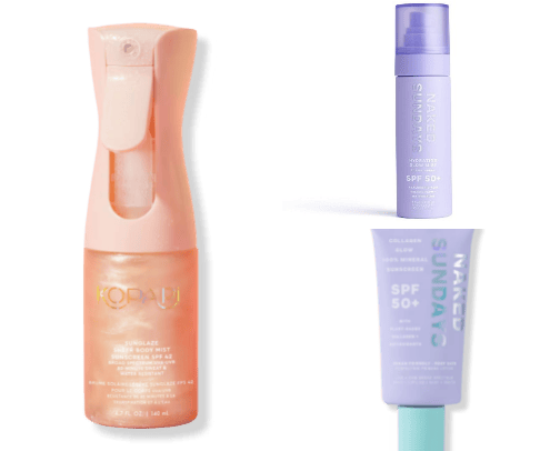 Sunscreen for your skin types cover photo collage