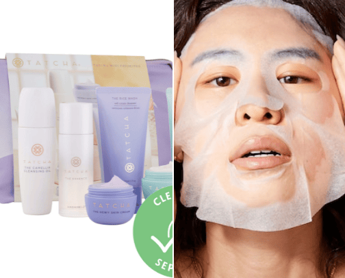 Skin care cover photo collage