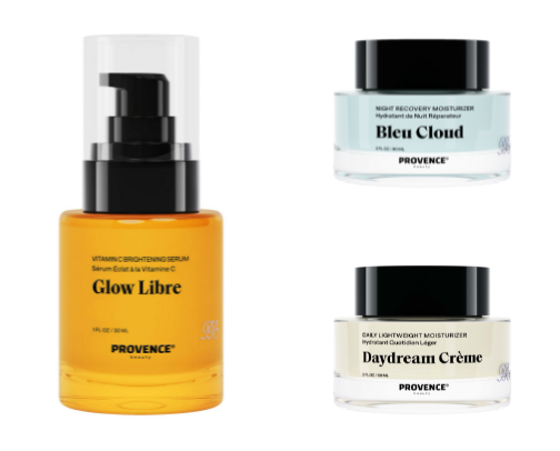 Favorite skin care products cover photo collage