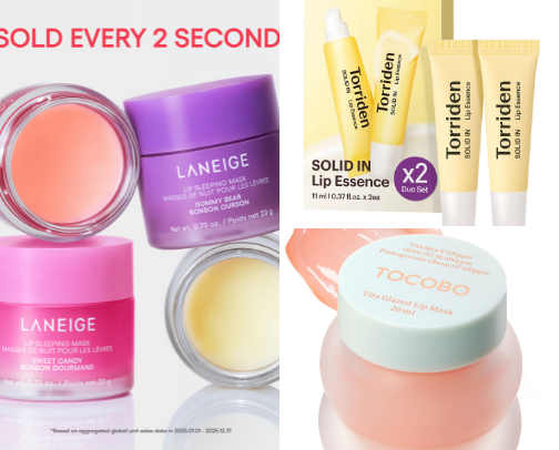10 Best Lip Sleeping Masks for Soft, Hydrated Lips cover photo collage