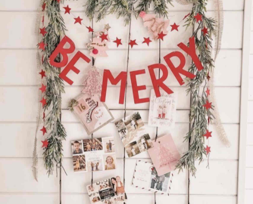 Holiday decor ideas 2025 cover photo collage