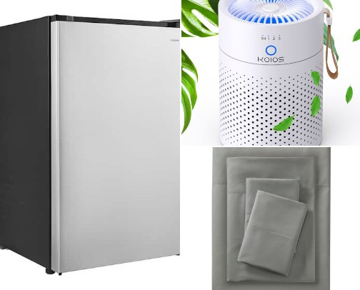 Dorm Room Essentials cover photo collage