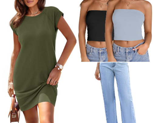 Clothes I bought from Amazon and kept cover photo collage