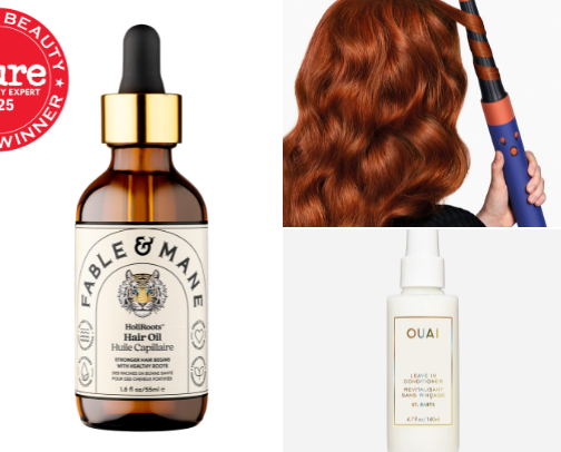 my favourite hair products cover photo collage