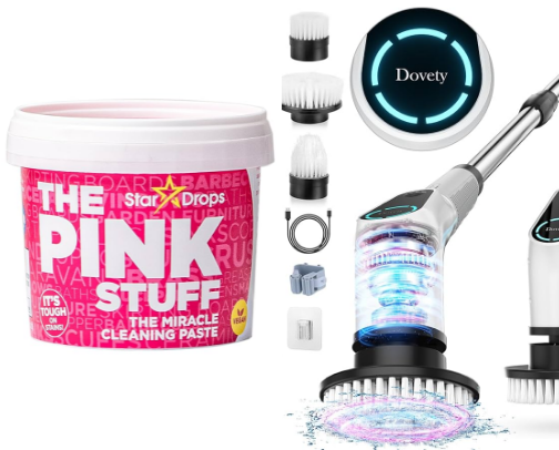 Easy Cleaning Must-Haves (Quick & Stress-Free Cleaning) cover photo collage