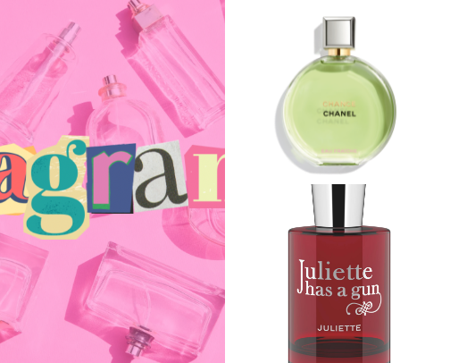 Fragrance 🫧 cover photo collage