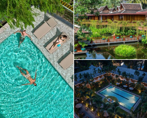 Best Siem Reap Stays: Affordable & Luxury Hotels Under $100, $200, and $300 cover photo collage