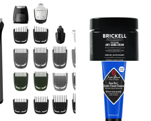 ‼️Must-Have Men’s Grooming Essentials‼️ cover photo collage