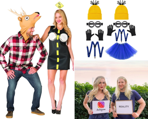 Halloween Costumes for Couples cover photo collage