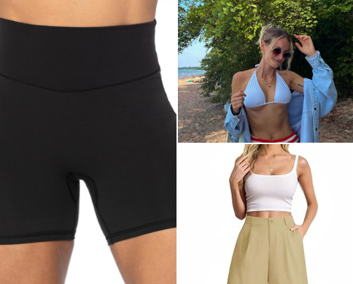 Shorts for summer cover photo collage