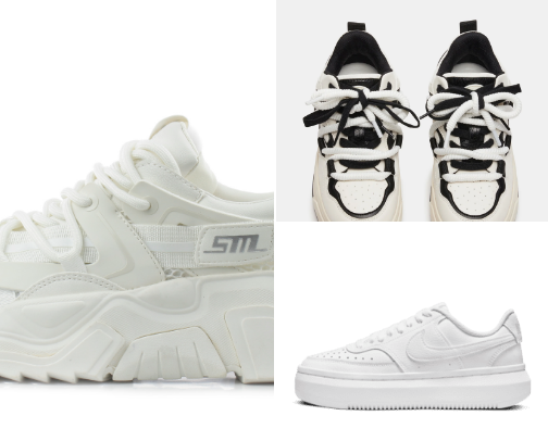 In sneakers, we trust 🛍️ cover photo collage