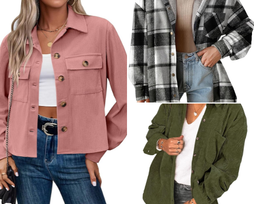 Women’s Lightweight Jacket – Stylish Fall & Spring Outerwear, Zip-Up Casual Coat with Pockets for Work, Travel, and Everyday Wear cover photo collage