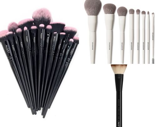 My Go-To Makeup Brushes cover photo collage
