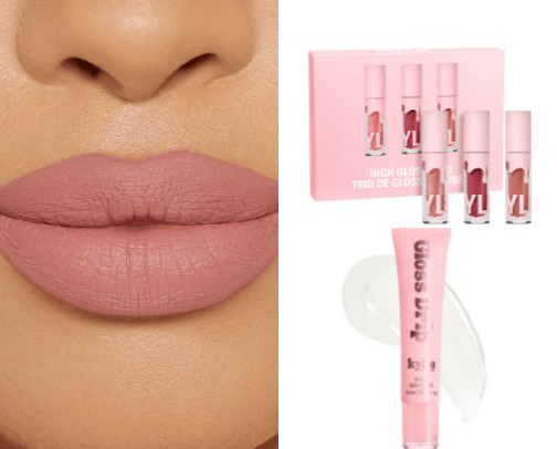 Kylie MAKEUP products for 2023 cover photo collage