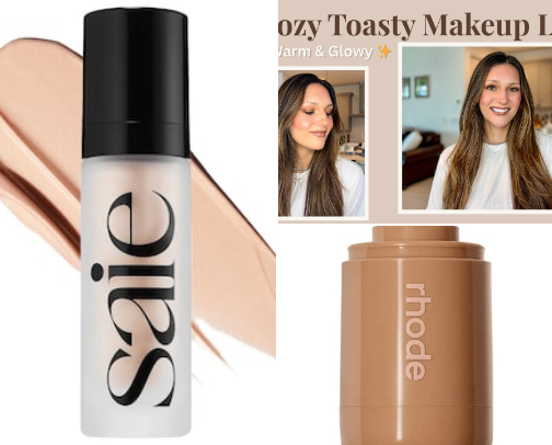 🤎 Toasty Makeup Look for Real Skin (No Filter Needed) cover photo collage