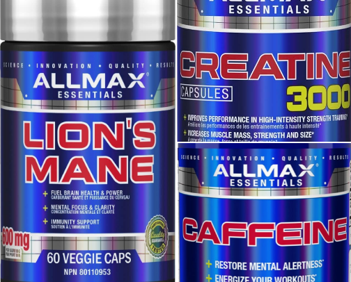 Workout supplements/ daily supplements cover photo collage