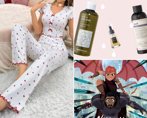 Cozy Girl Fall: Hair, Skin & Self-Care Picks for Weeknights 🍂✨ cover photo collage