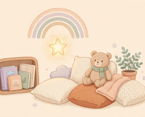 Calm Corner Kit for Kids cover photo collage