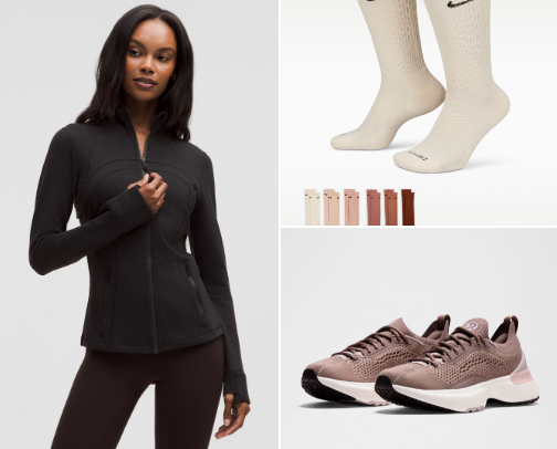 Fitness and Athleisure cover photo collage